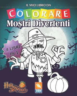 Book cover for Mostri Divertenti - 4 libri in 1