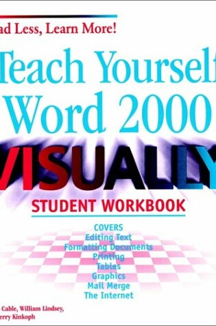 Cover of Teach Yourself Word 2000 Visuallyo Student Workboo K