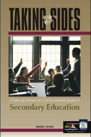 Cover of Taking Sides: Clashing Views on Controversial Issues in Secondary Education