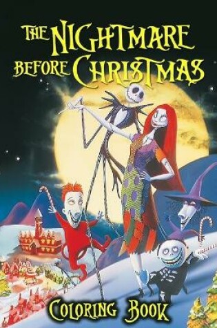 Cover of The Nightmare Before Christmas Coloring Book