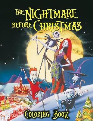 Book cover for The Nightmare Before Christmas Coloring Book