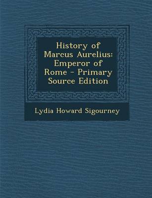 Book cover for History of Marcus Aurelius