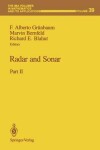 Book cover for Radar and Sonar