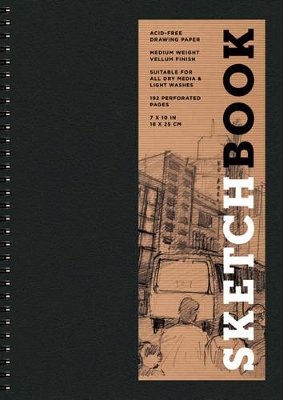 Book cover for Sketchbook (Basic Medium Spiral Black)