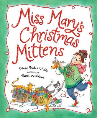 Book cover for Miss Mary's Christmas Mittens