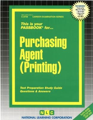 Book cover for Purchasing Agent (Printing)