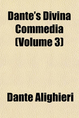 Book cover for Dante's Divina Commedia (Volume 3)