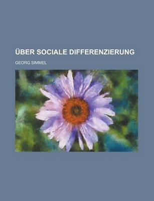 Cover of Uber Sociale Differenzierung