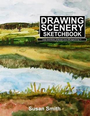 Book cover for Drawing Scenery Sketchbook