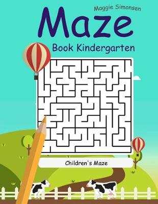 Book cover for Maze Book Kindergarten