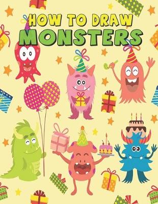 Book cover for How to Draw Monsters