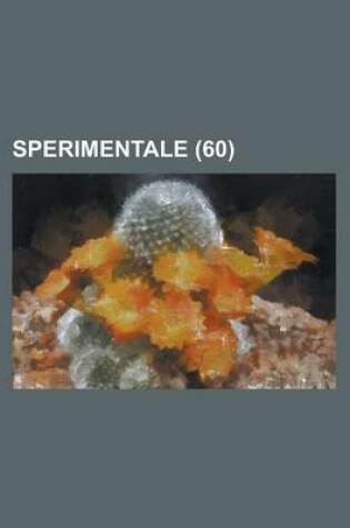 Cover of Sperimentale (60)
