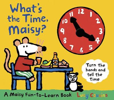 Book cover for What's the Time, Maisy?