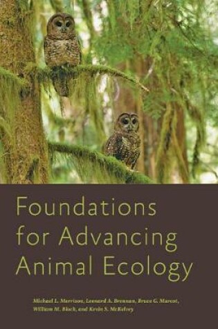 Cover of Foundations for Advancing Animal Ecology