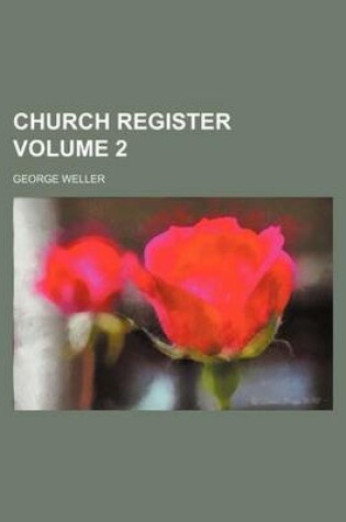 Cover of Church Register Volume 2