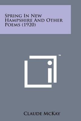 Book cover for Spring in New Hampshire and Other Poems (1920)