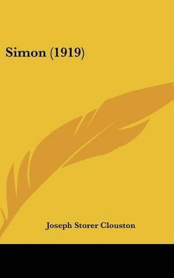 Book cover for Simon (1919)