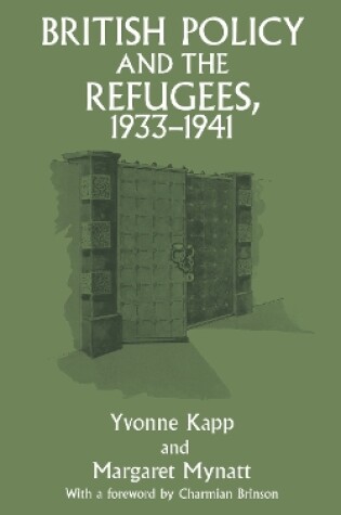 Cover of British Policy and the Refugees, 1933-1941