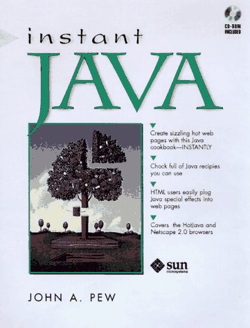 Book cover for Instant Java (Bk/CD-ROM)