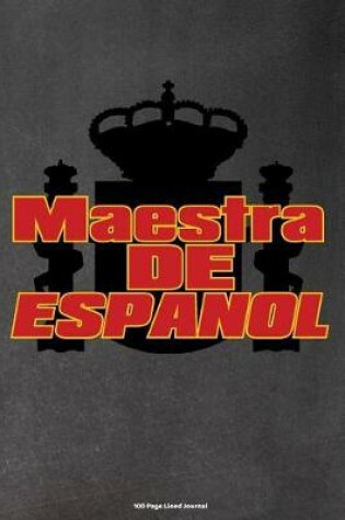 Cover of Maestra de Espanol