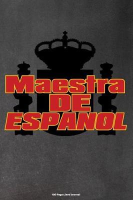 Book cover for Maestra de Espanol