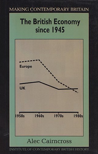 Book cover for The British Economy Since 1945