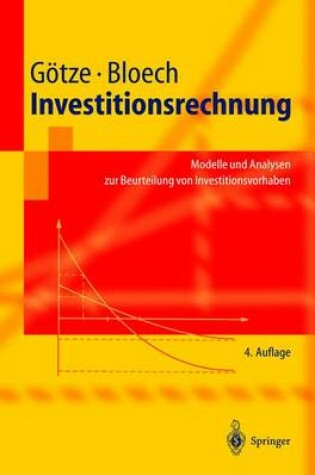 Cover of Investitionsrechnung