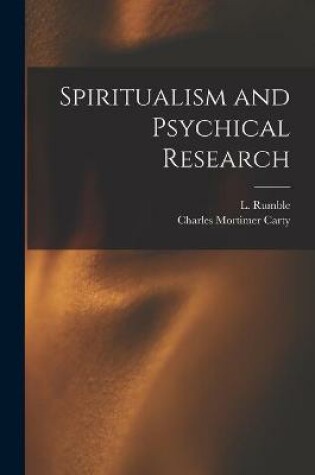 Cover of Spiritualism and Psychical Research