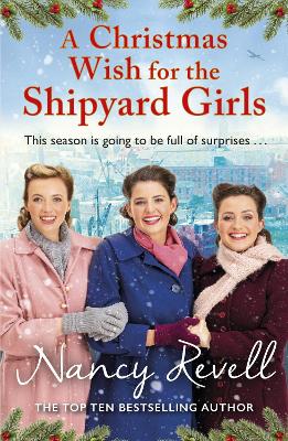 Book cover for A Christmas Wish for the Shipyard Girls