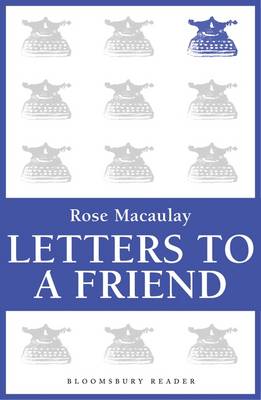 Book cover for Letters to a Friend