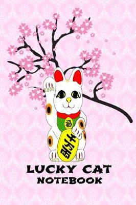 Book cover for Lucky Cat Notebook