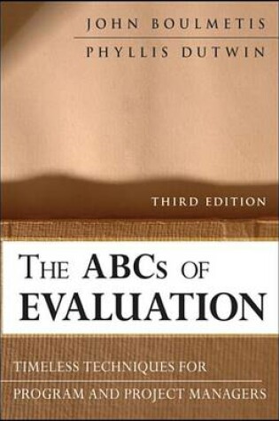 Cover of The ABCs of Evaluation