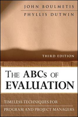 Book cover for The ABCs of Evaluation