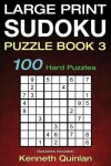 Book cover for Large Print SUDOKU Puzzle Book 3
