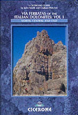 Book cover for Via Ferratas of the Italian Dolomites