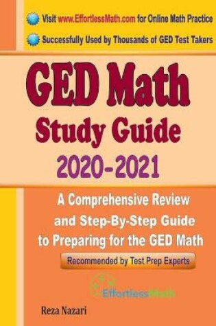 Cover of GED Math Study Guide 2020 - 2021