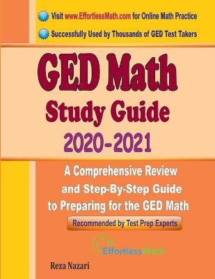 Cover of GED Math Study Guide 2020 - 2021