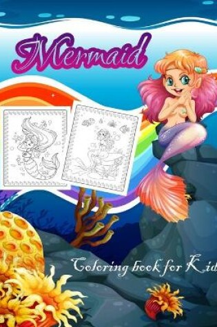 Cover of Mermaid-Kids Coloring Book