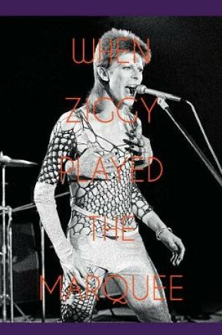 Cover of When Ziggy Played the Marquee