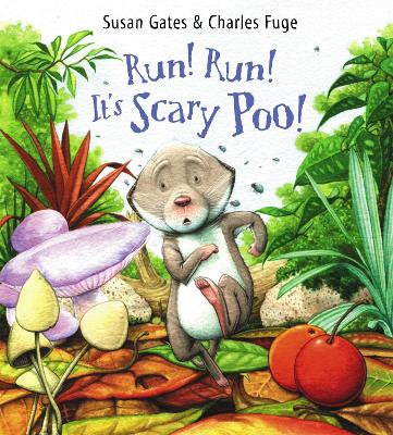 Book cover for Run! Run! It's Scary Poo!