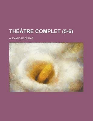 Book cover for Theatre Complet (5-6 )