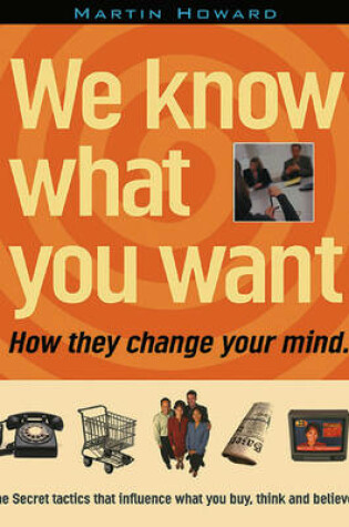 Cover of We Know What You Want