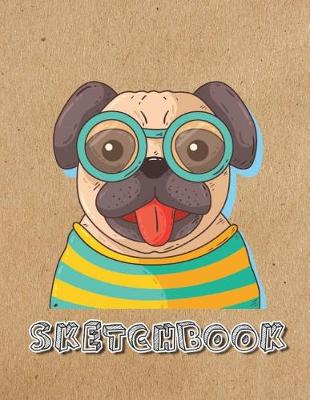 Book cover for Sketchbook Cute Dog