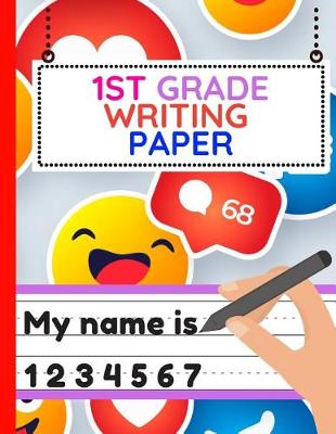 Book cover for 1st Grade Writing Paper