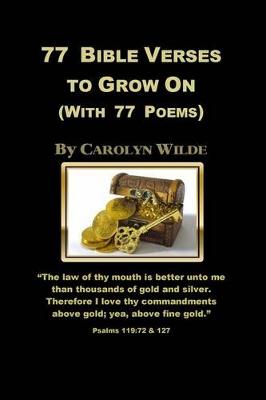 Book cover for 77 Bible Verses to Grow On