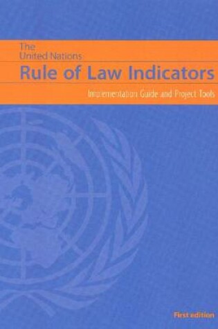 Cover of United Nations Rule of Law Indicators