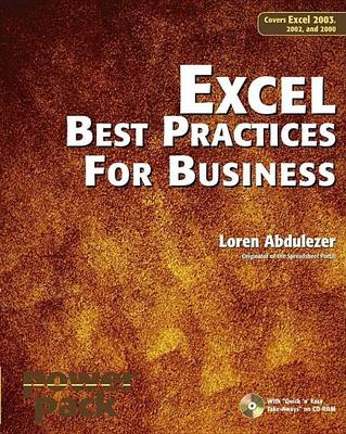 Book cover for Excel Best Practices for Business