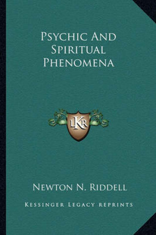 Cover of Psychic and Spiritual Phenomena