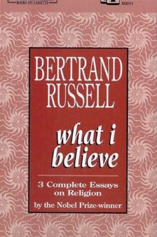 Cover of What I Believe