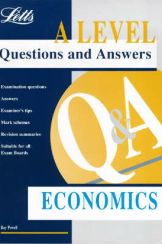 Cover of A-level Questions and Answers Economics